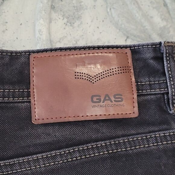 Gas BLACK DISTRESSED JEANS - Picture 8 of 9